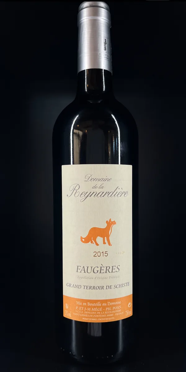 Bouteille de Grand Terroir de Schiste — DOMAINE LA REYNARDIERE, vin rouge