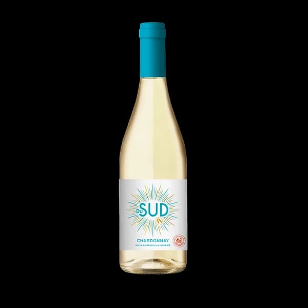 Bouteille de Du Sud Blanc — LES VIGNERONS D'ALIGNAN DU VENT NEFFIES, vin blanc