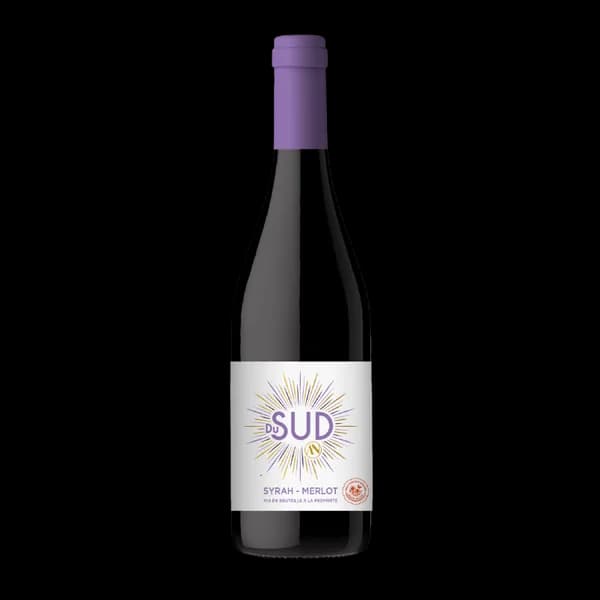 Bouteille de Du Sud Rouge — LES VIGNERONS D'ALIGNAN DU VENT NEFFIES, vin rouge