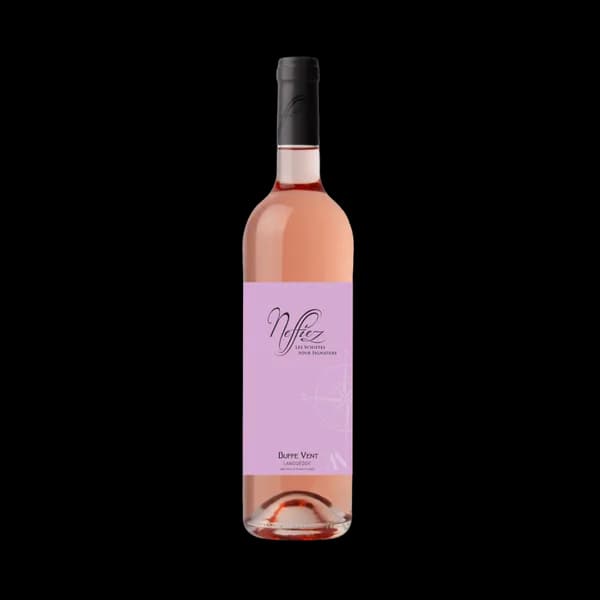 Bouteille de Neffiez Buffe Vent — LES VIGNERONS D'ALIGNAN DU VENT NEFFIES, vin rosé