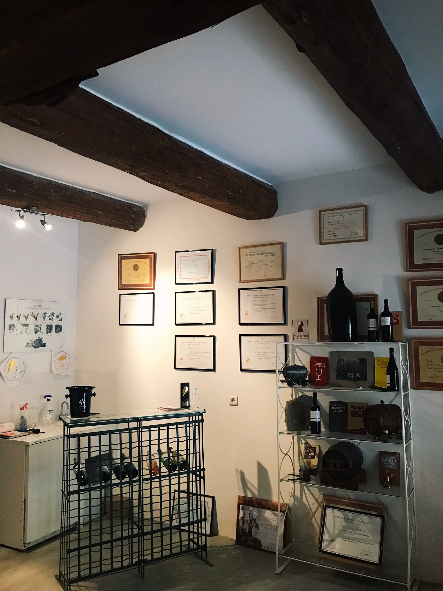 Domaine de Mont d'Hortes — cave