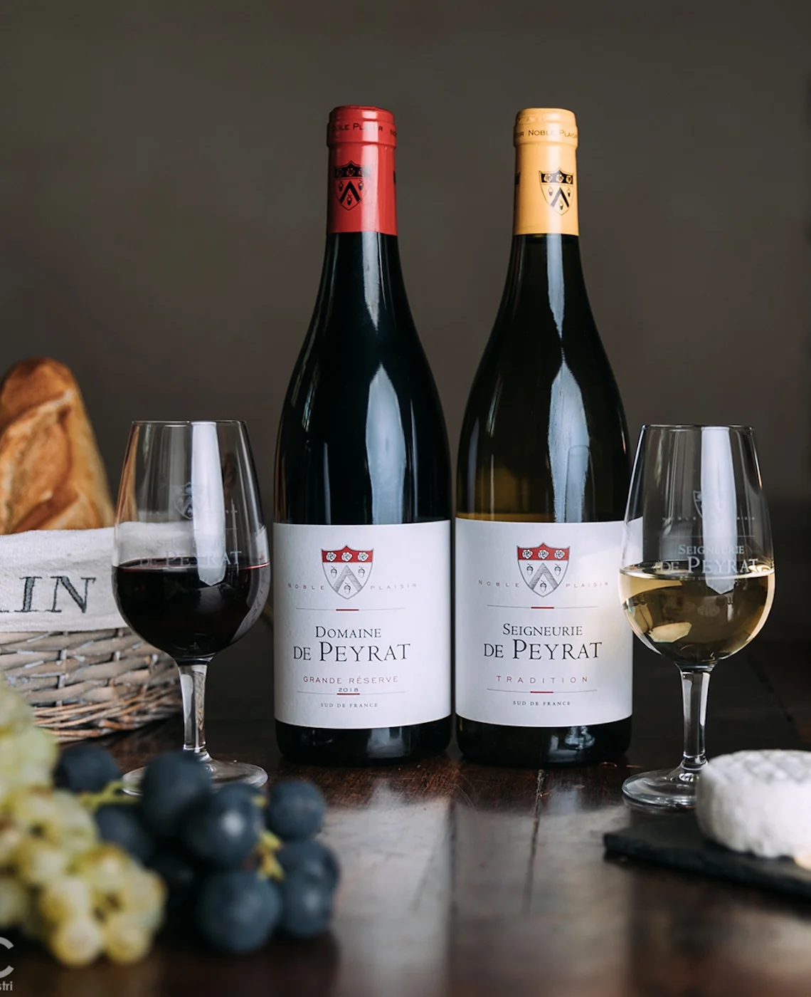 Domaine de Peyrat — bouteilles