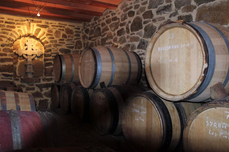 Domaine la Font de l'Olivier — cave