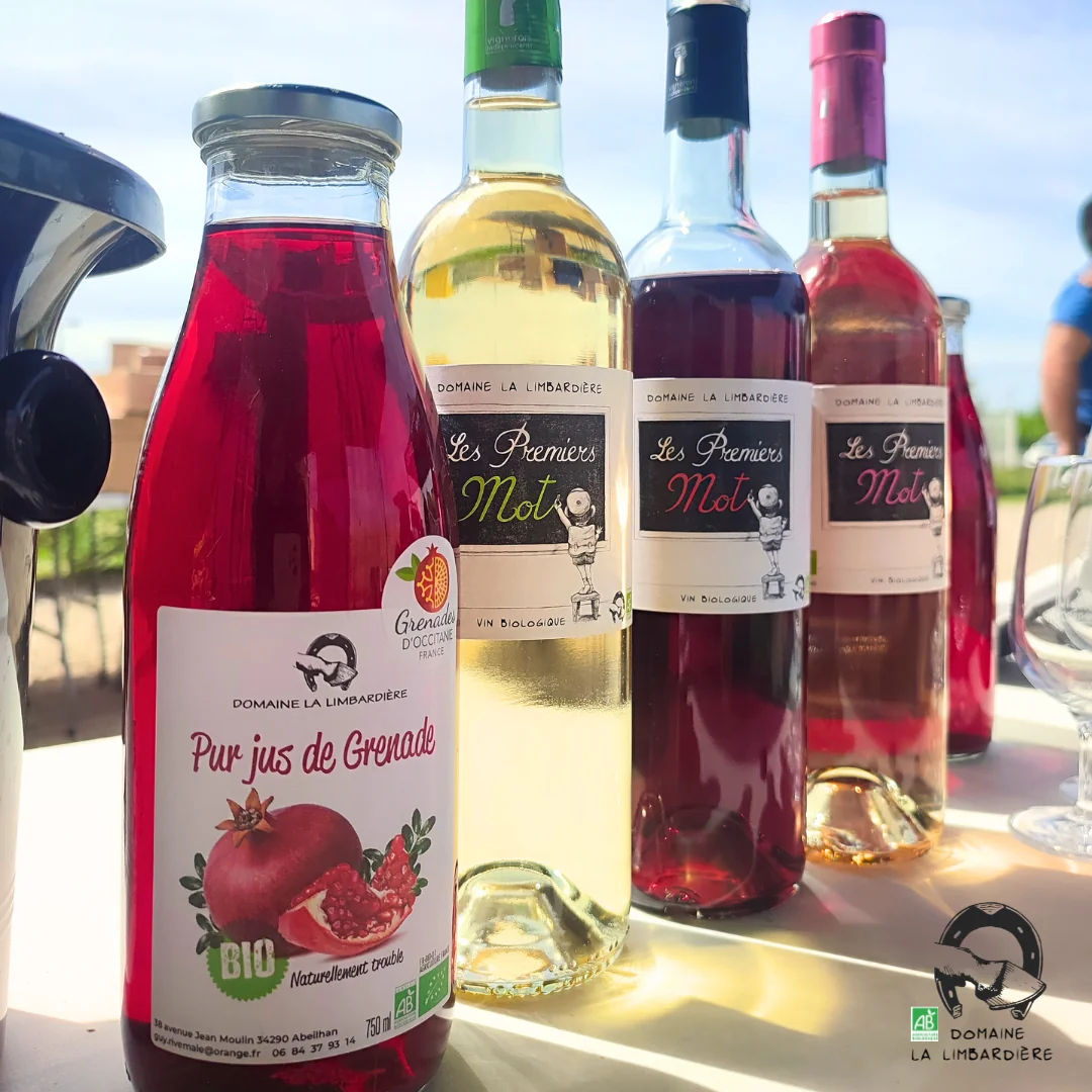 Domaine la Limbardiere — bouteilles